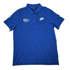 Nike Men's Size XL Blue Polo Shirt NWT